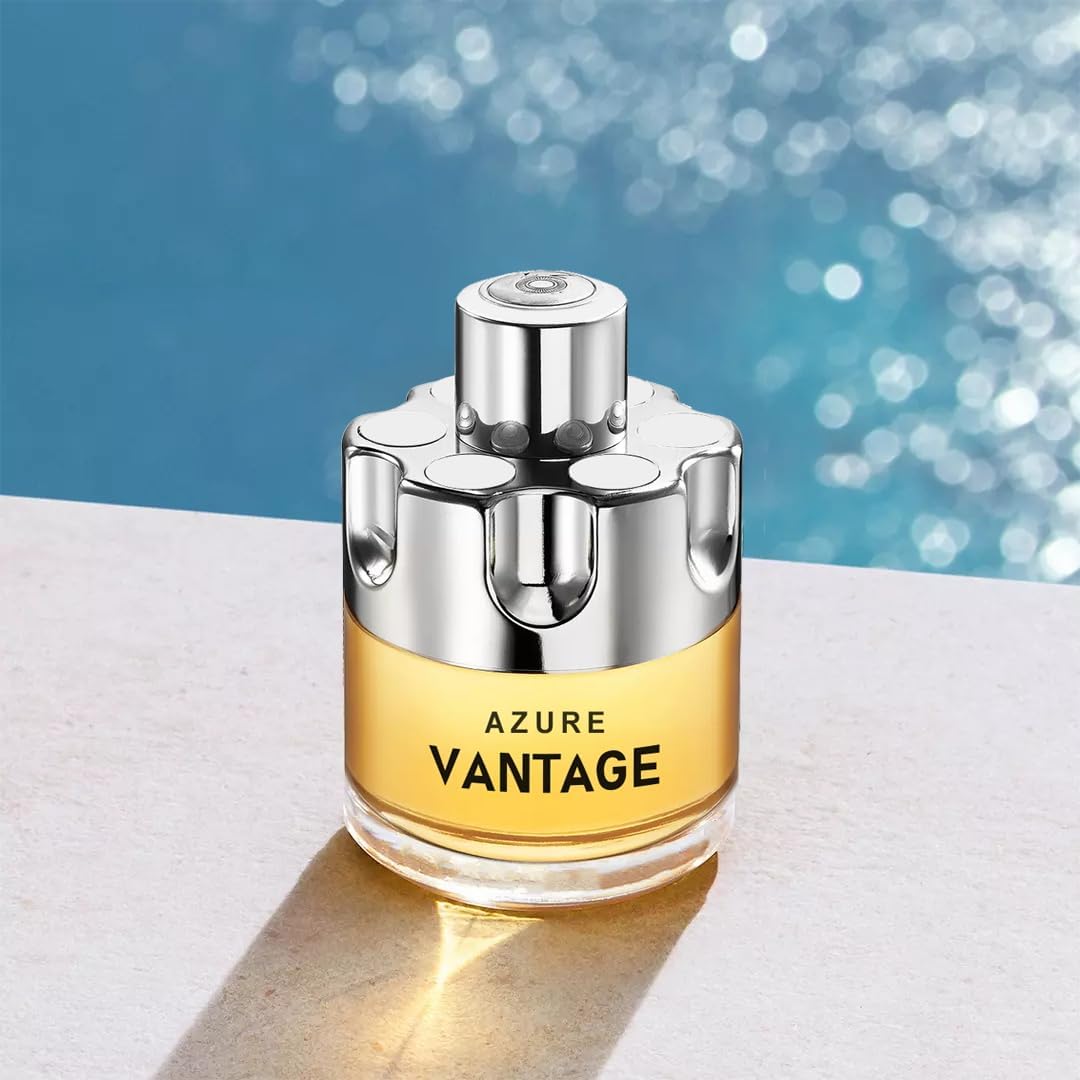 Amazon.com : TWISHA Savannah Black & Azure Vantage Cologne for Men